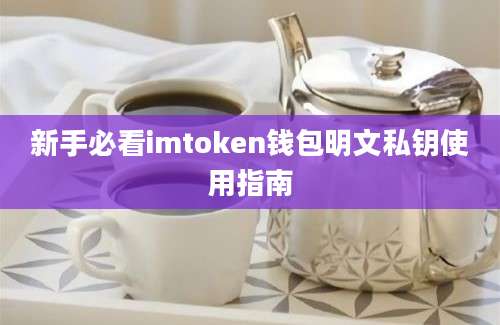 新手必看imtoken钱包明文私钥使用指南