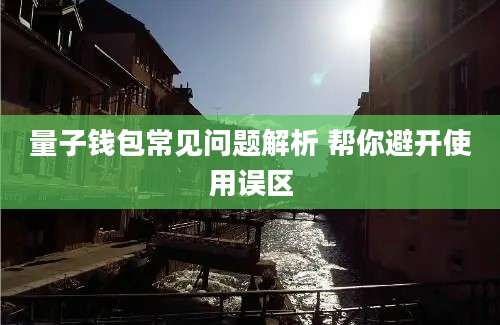 量子钱包常见问题解析 帮你避开使用误区