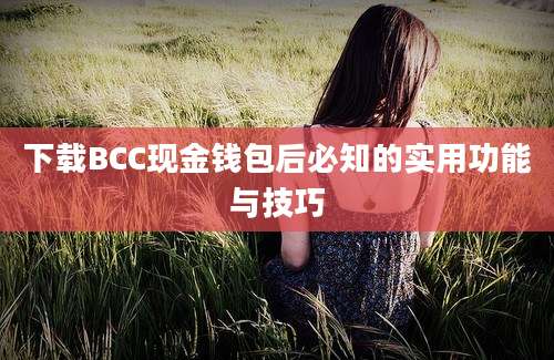 下载BCC现金钱包后必知的实用功能与技巧