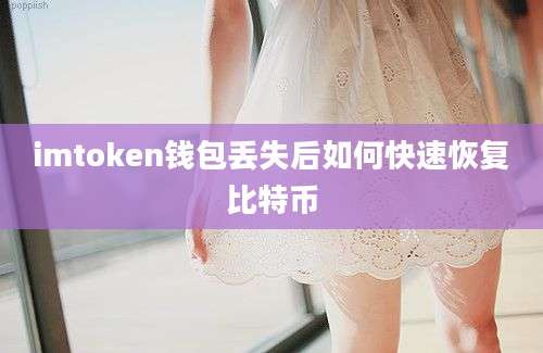 imtoken钱包丢失后如何快速恢复比特币