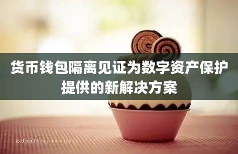 货币钱包隔离见证为数字资产保护提供的新解决方案