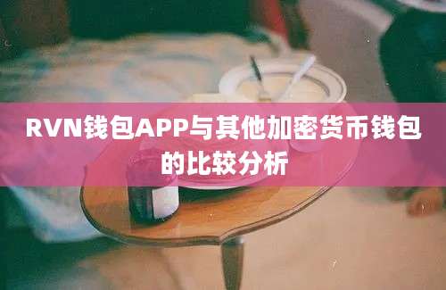 RVN钱包APP与其他加密货币钱包的比较分析