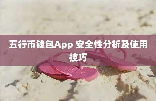 五行币钱包App 安全性分析及使用技巧