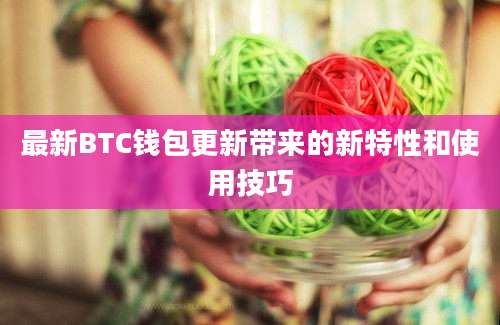 最新BTC钱包更新带来的新特性和使用技巧