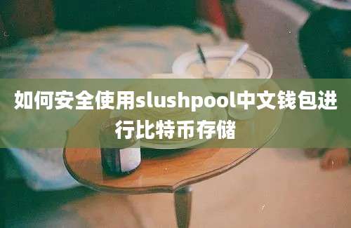 如何安全使用slushpool中文钱包进行比特币存储