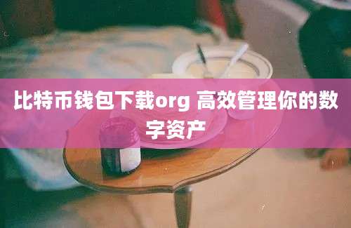 比特币钱包下载org 高效管理你的数字资产