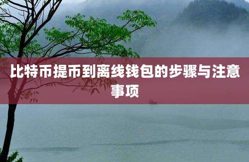 比特币提币到离线钱包的步骤与注意事项