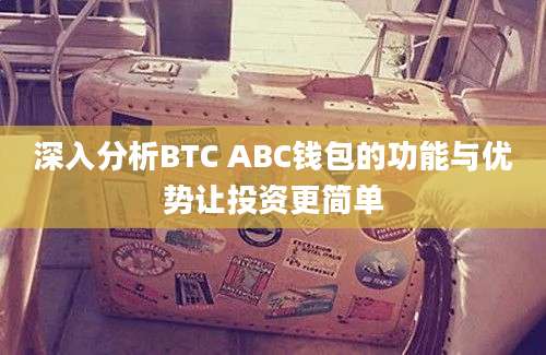 深入分析BTC ABC钱包的功能与优势让投资更简单