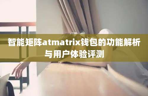 智能矩阵atmatrix钱包的功能解析与用户体验评测